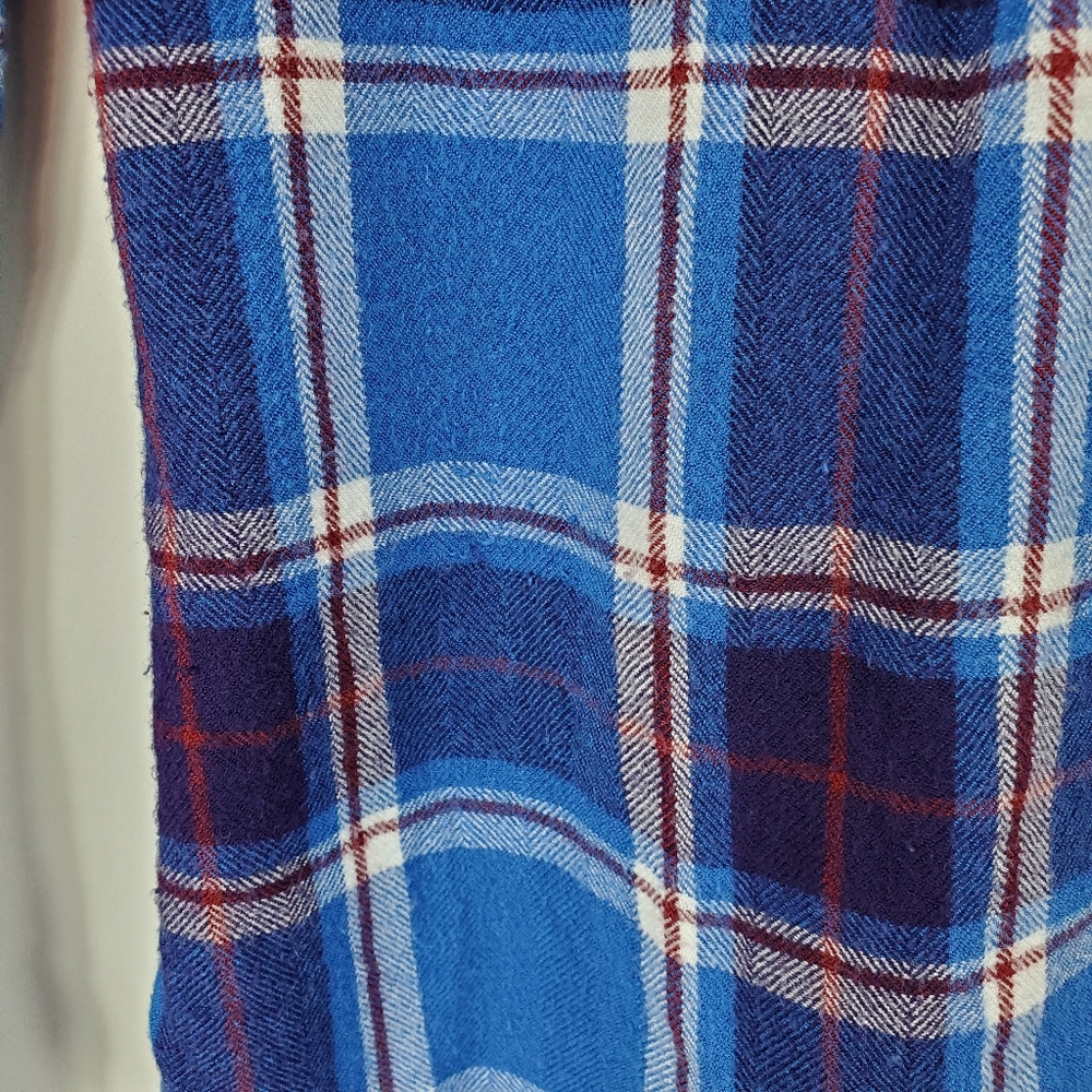Rails Hunter Blue White Plaid Button Down Shirt - Picture 5 of 8